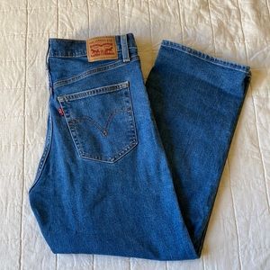 Levi’s Ribcage Straight Ankle Jeans